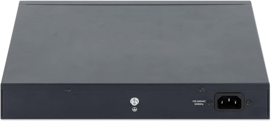 Intellinet 10 Port Gigabit L2+ Managed PoE++ Ethernet Switch with 2 SFP Uplink Slots - 424W Power Budget, Self-Healing, Cloud Management, 19" Rackmount –3 Yr Mfg Warranty-562003