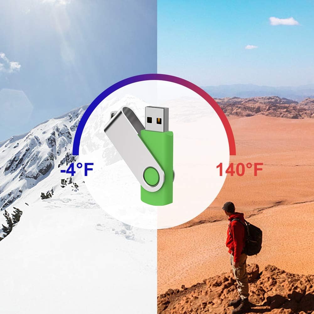 KEXIN Flash Drive 32GB USB 3.0 Flash Drive Bulk Thumb Drive with LED Indicator 32G USB 3.0