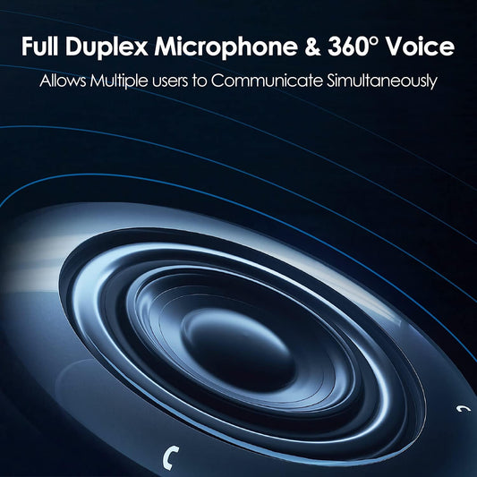 Yealink Bluetooth Speakerphone Conference Microphone Teams Certified CP700 USB Full Duplex Noise Reduction Algorithm Home Office 360° Voice Pickup (Package Without dongle)