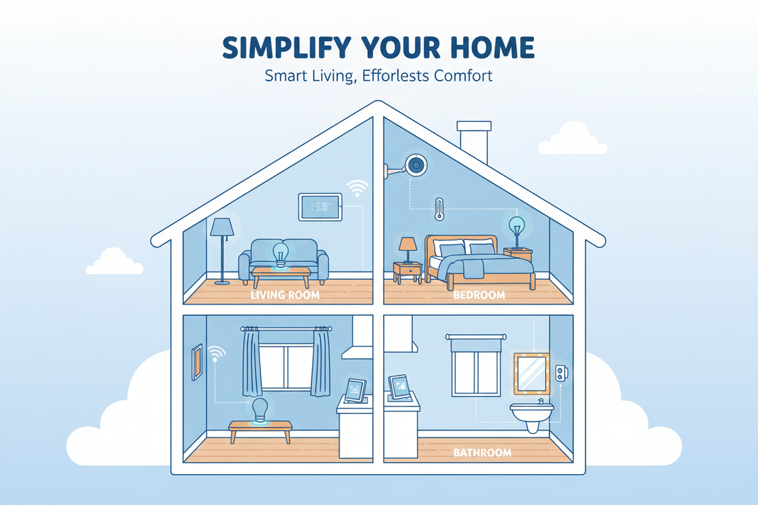 How to Make Your Entire Home ‘Smart’ Room by Room (Without Overwhelm)