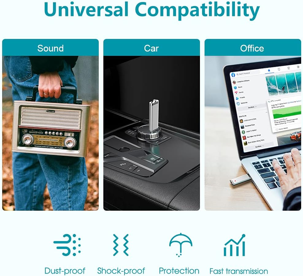 KEXIN 20PCS Flash Drive 4 GB Bulk Pack USB Flash Drive Thumb Drive Memory Storage Jump Drive Design in Snapcap (20 Pack Silver)